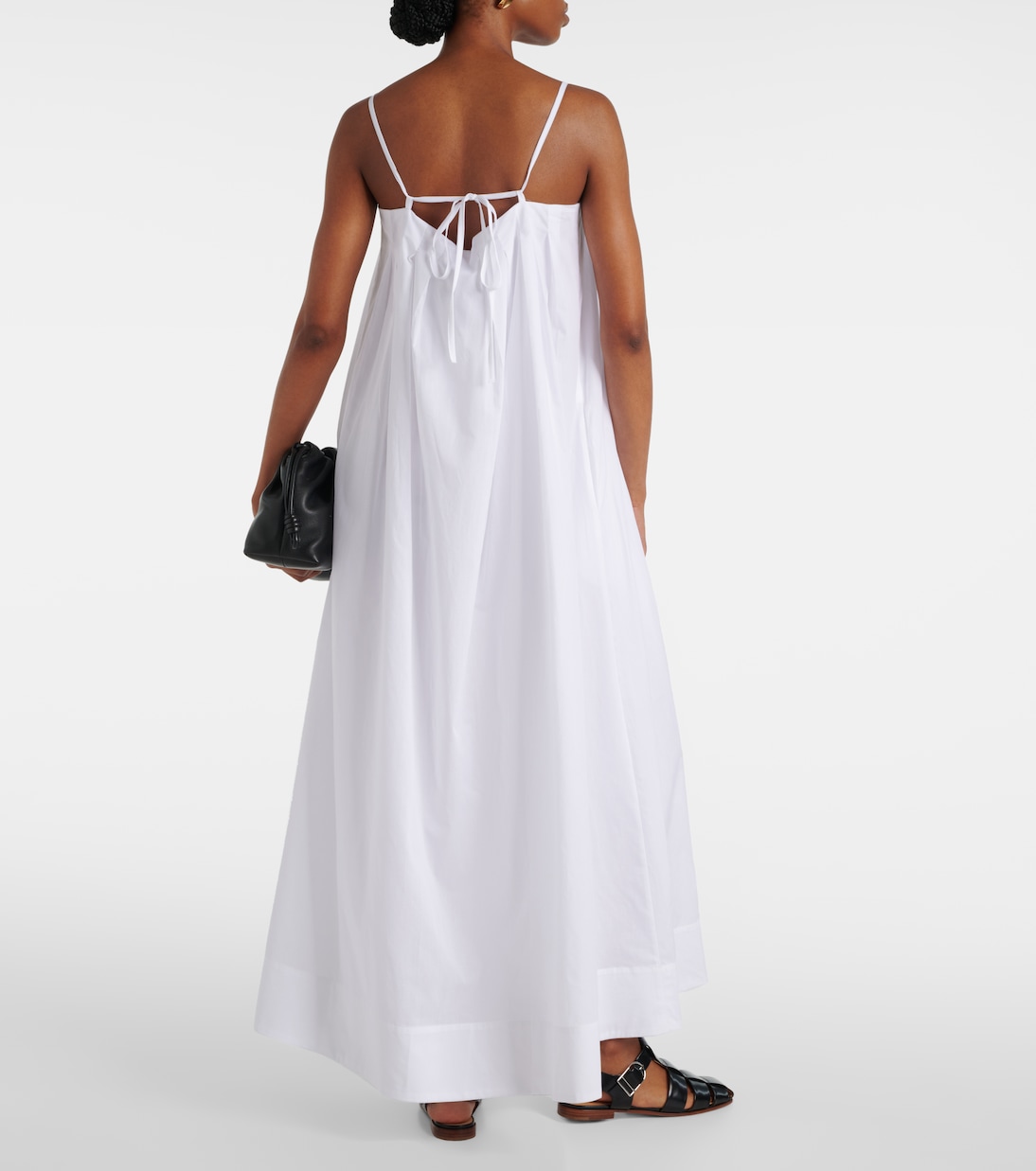 Maxikleid Heather aus Baumwoll-Batist | Asceno