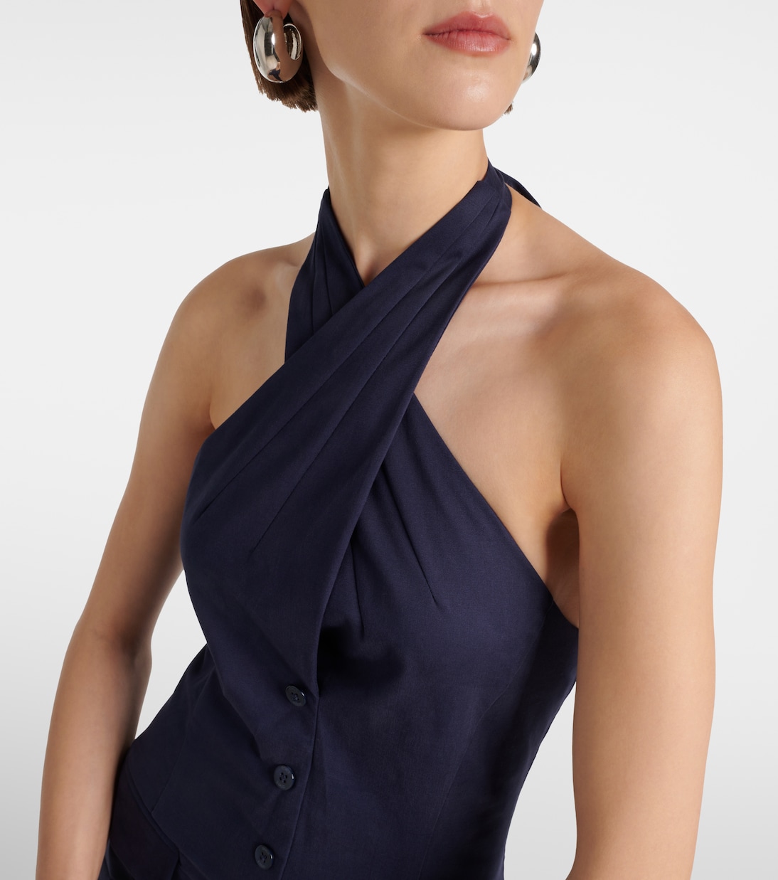 Robe longue Harrington en chino | Staud