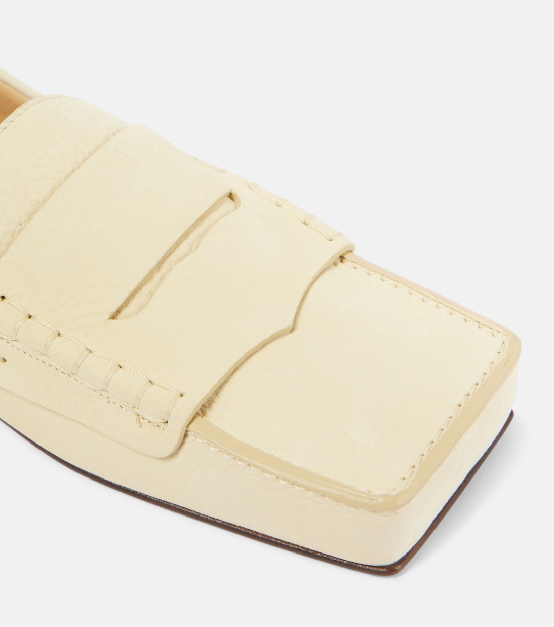 Loafers Les Mocassins Carré aus Leder | Jacquemus