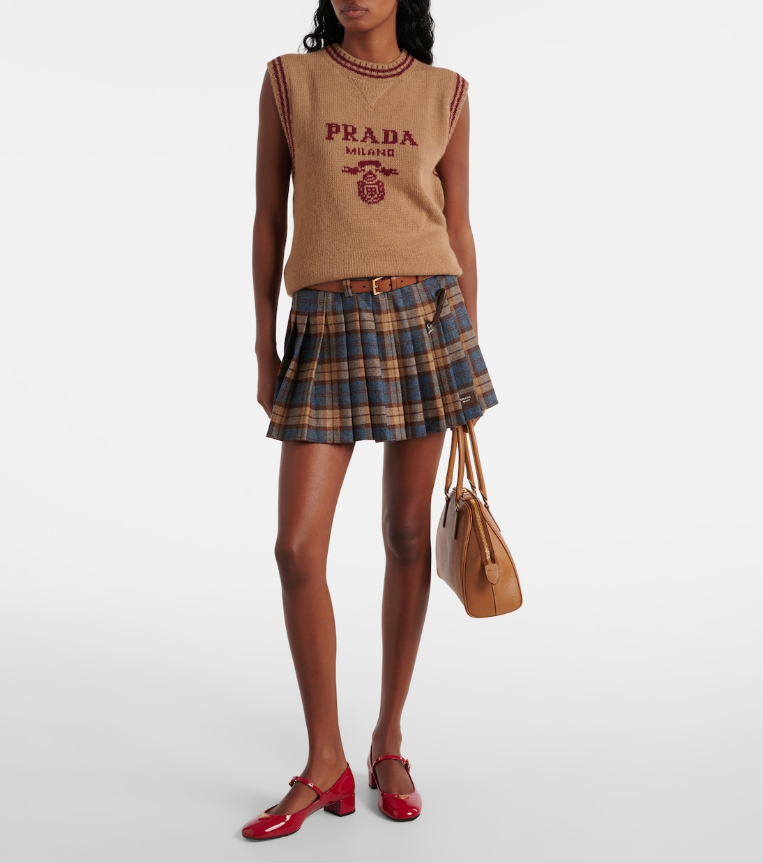 Pullunder aus Wolle und Kaschmir | Prada