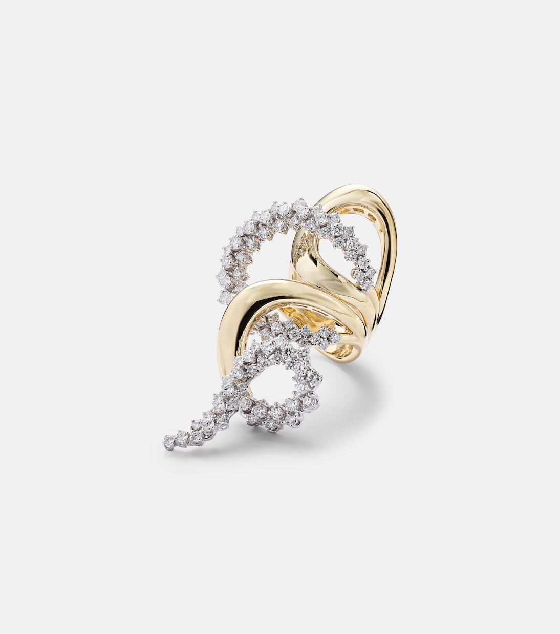 Bague Golden Strada en or 18 ct et diamants | Yeprem