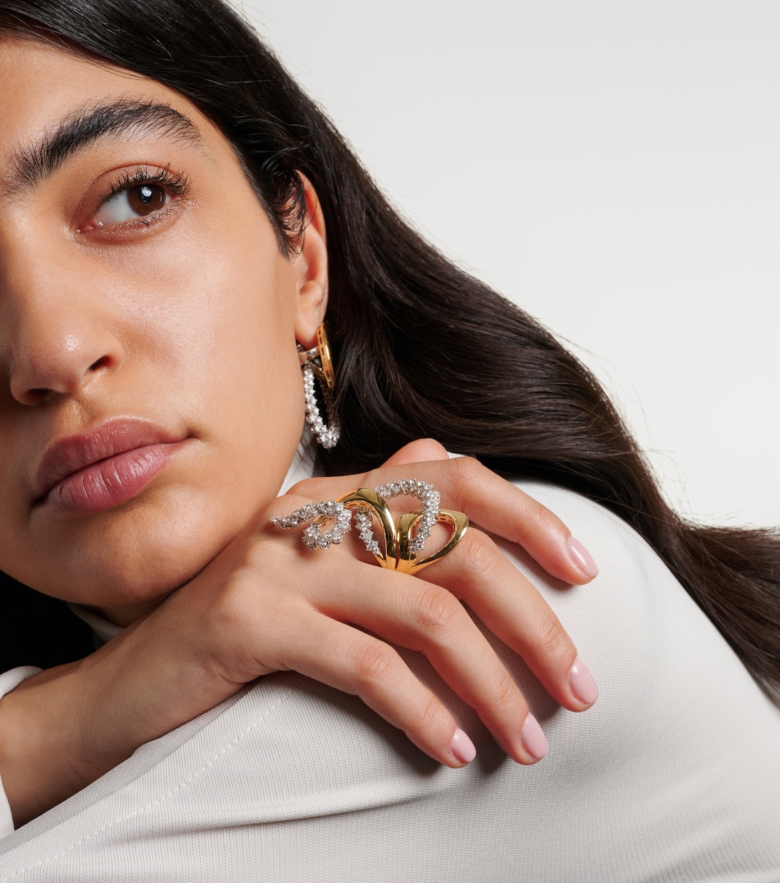 Bague Golden Strada en or 18 ct et diamants | Yeprem