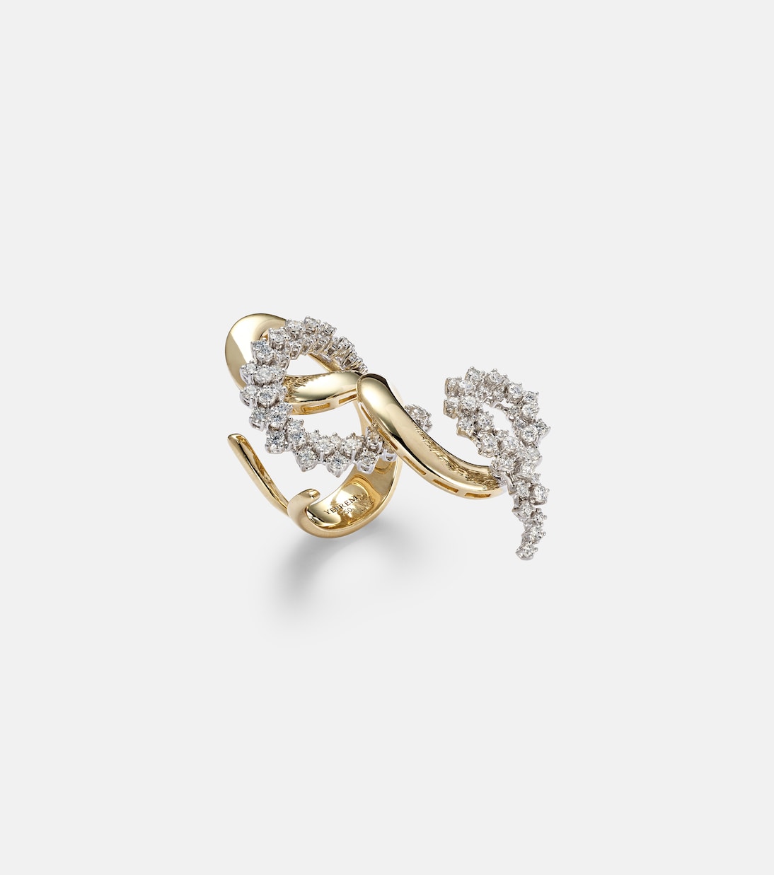 Bague Golden Strada en or 18 ct et diamants | Yeprem