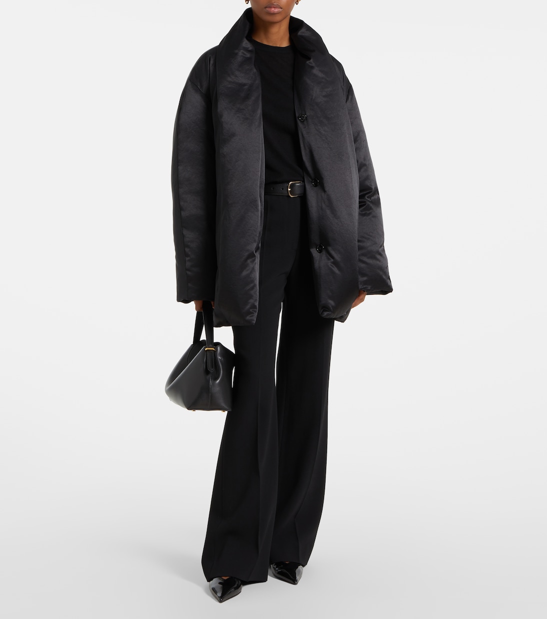 Daunenjacke aus Satin | Toteme