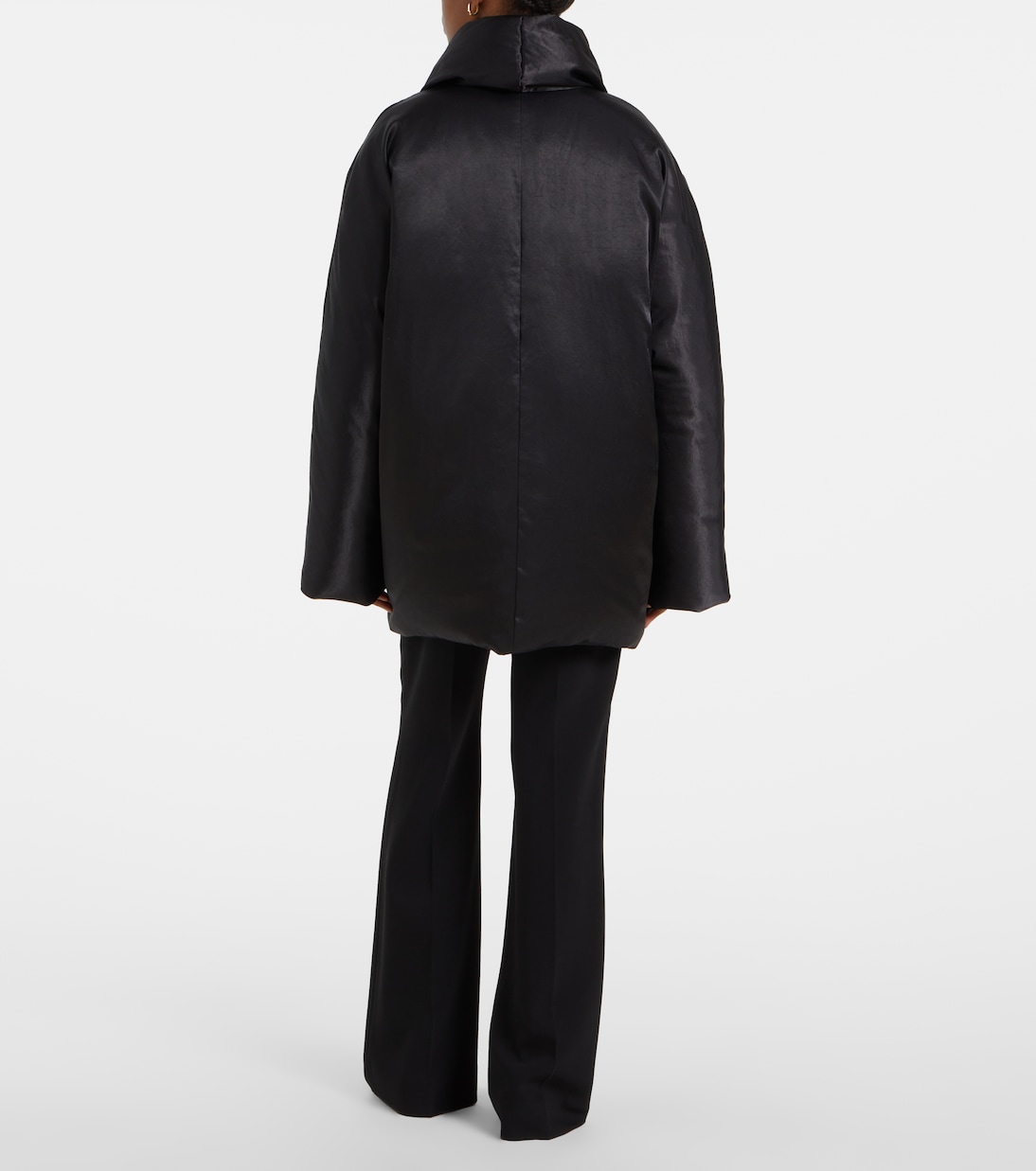 Daunenjacke aus Satin | Toteme