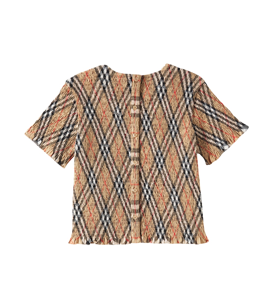 T-Shirt Burberry Check aus Baumwolle | Burberry Kids
