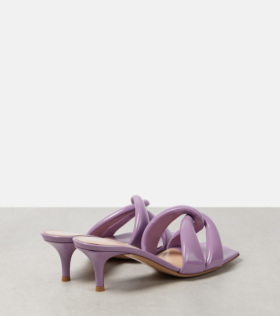 Pantoletten Amour 55 aus Lackleder | Gianvito Rossi