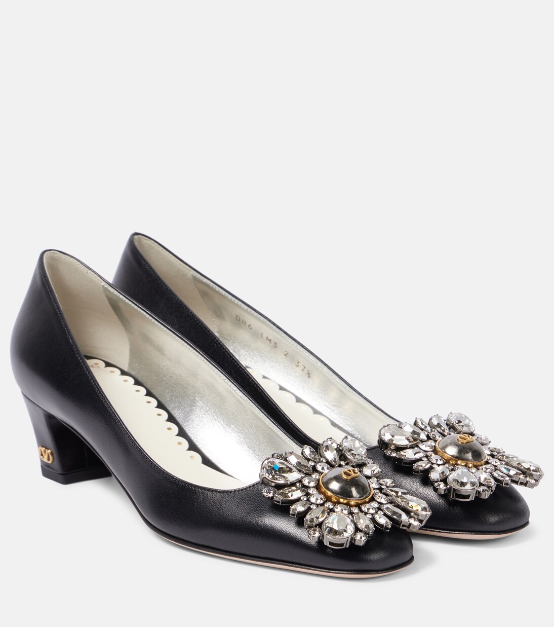 Verzierte Pumps Preshoes 45 aus Leder | Valentino Garavani