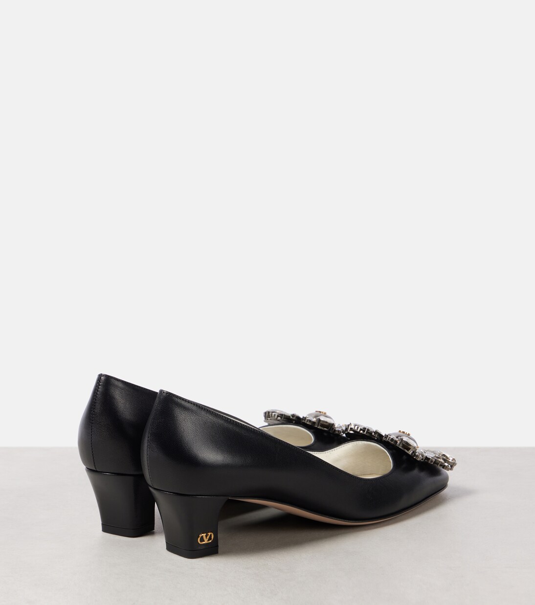 Verzierte Pumps Preshoes 45 aus Leder | Valentino Garavani
