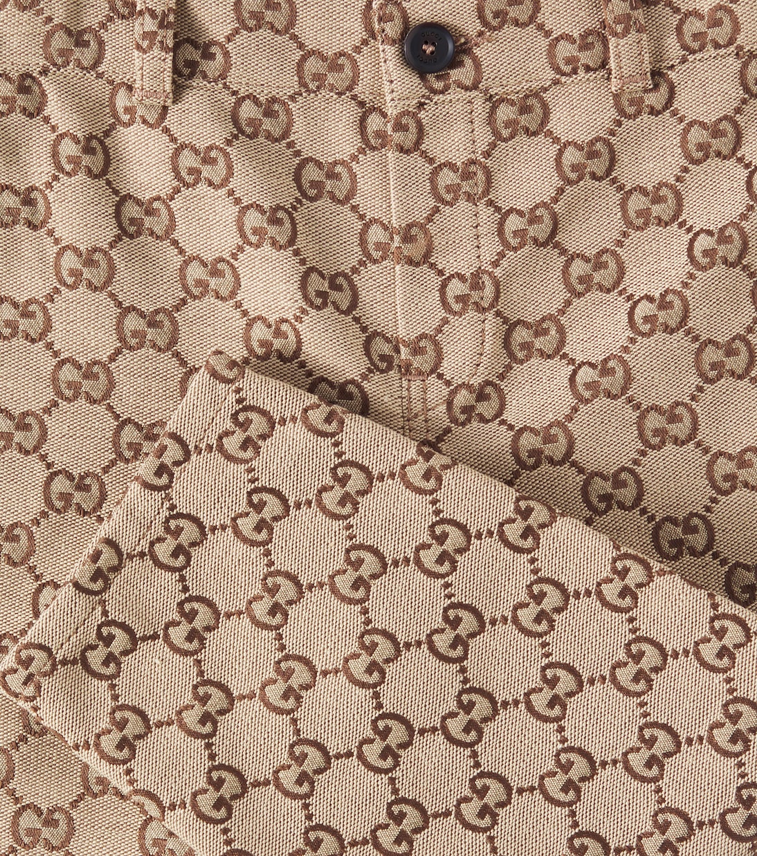 Bebé - pantalones de lona GG de mezcla de algodón | Gucci Kids