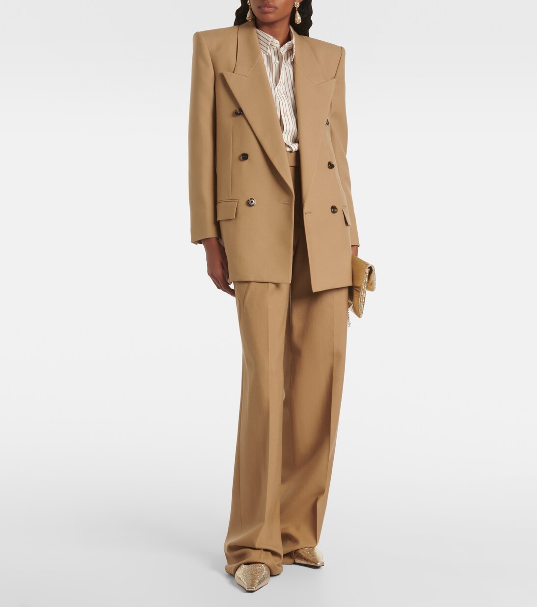 Mules Vivi de piel metalizada | Jimmy Choo