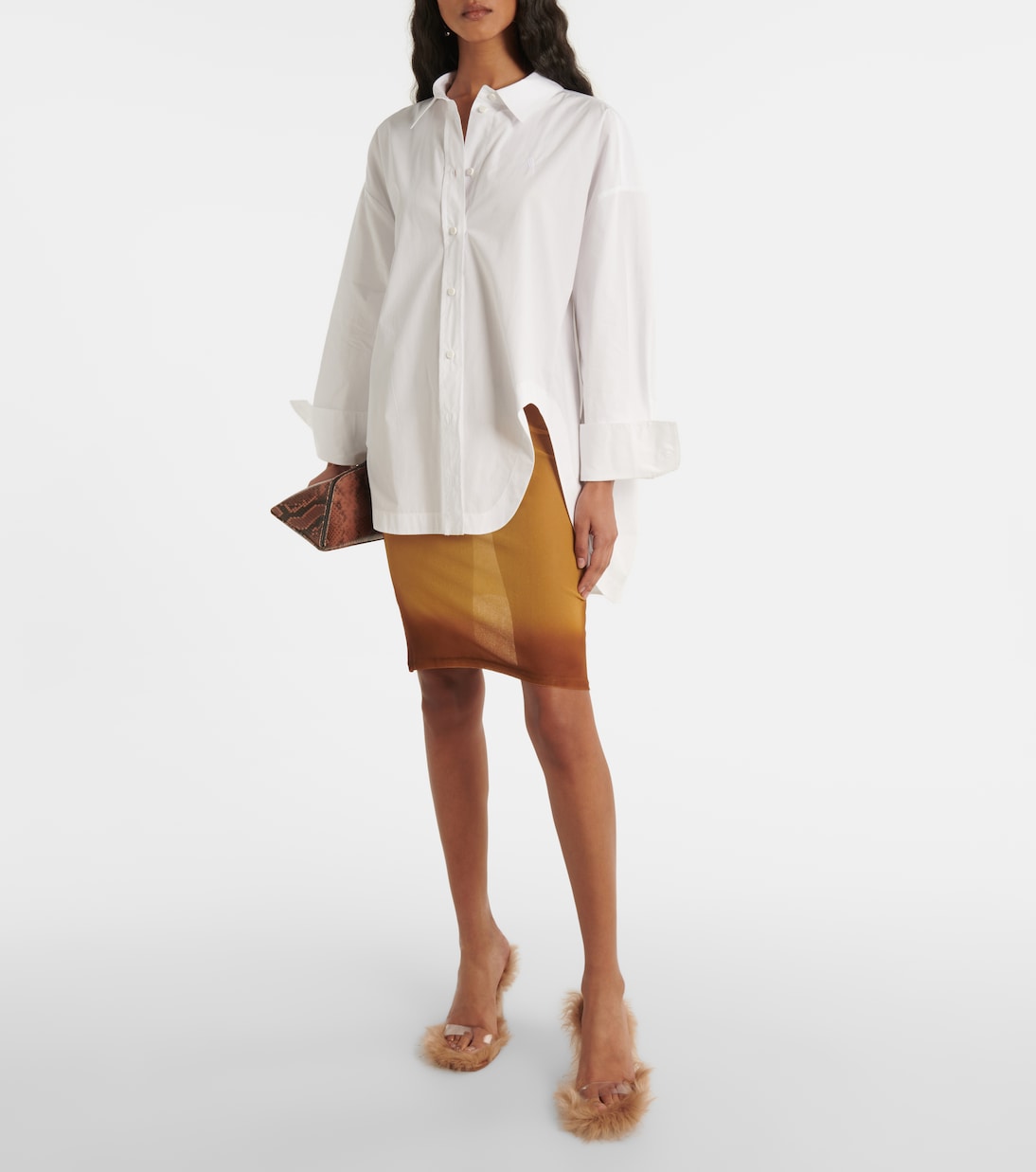 Minirock aus Tüll | The Attico