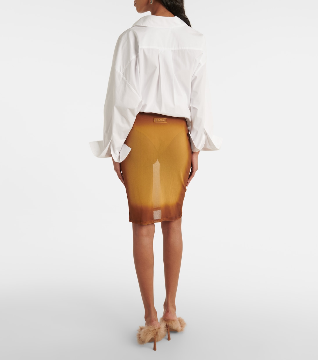 Minirock aus Tüll | The Attico