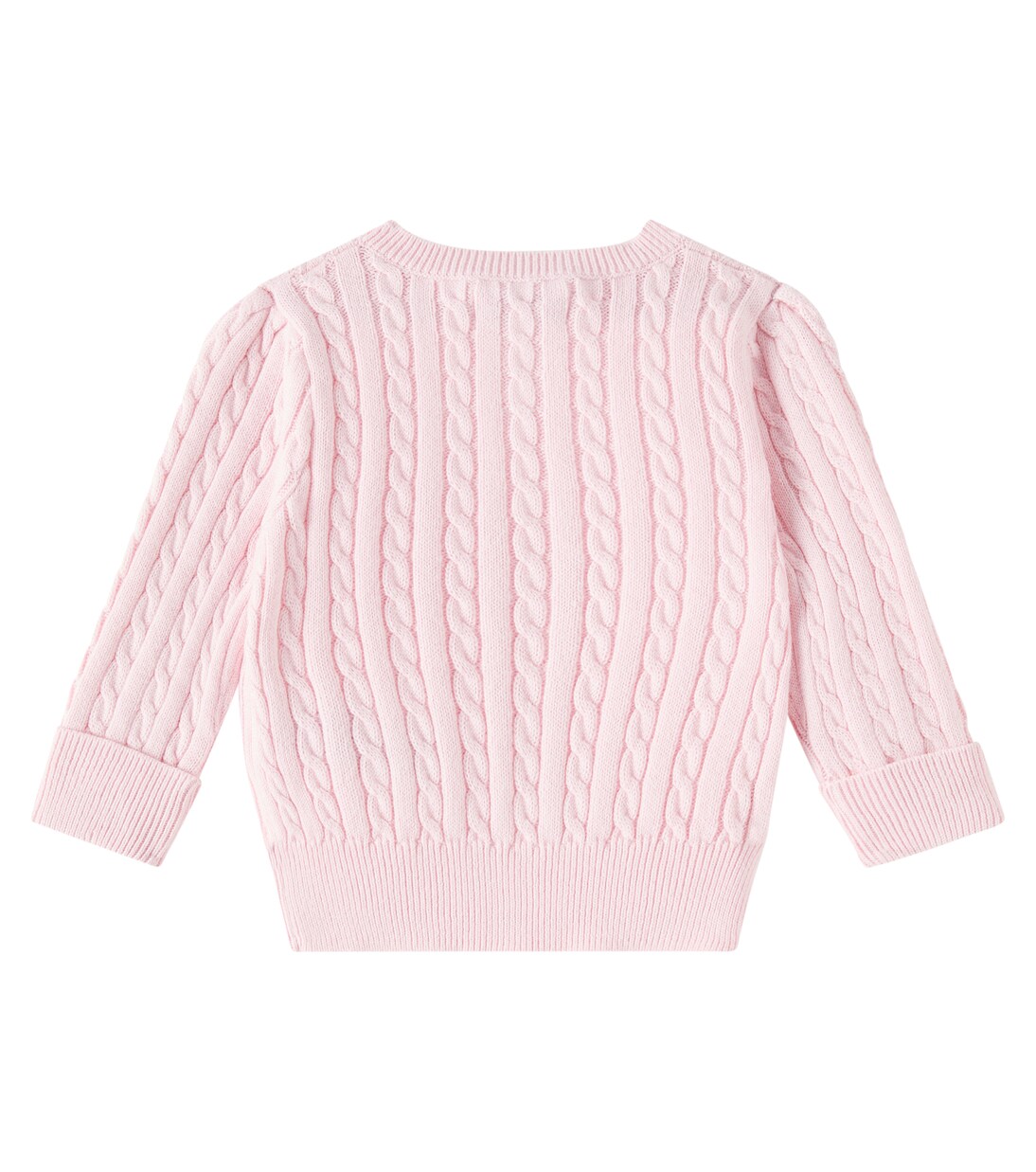 Baby cable-knit cotton cardigan | Polo Ralph Lauren Kids