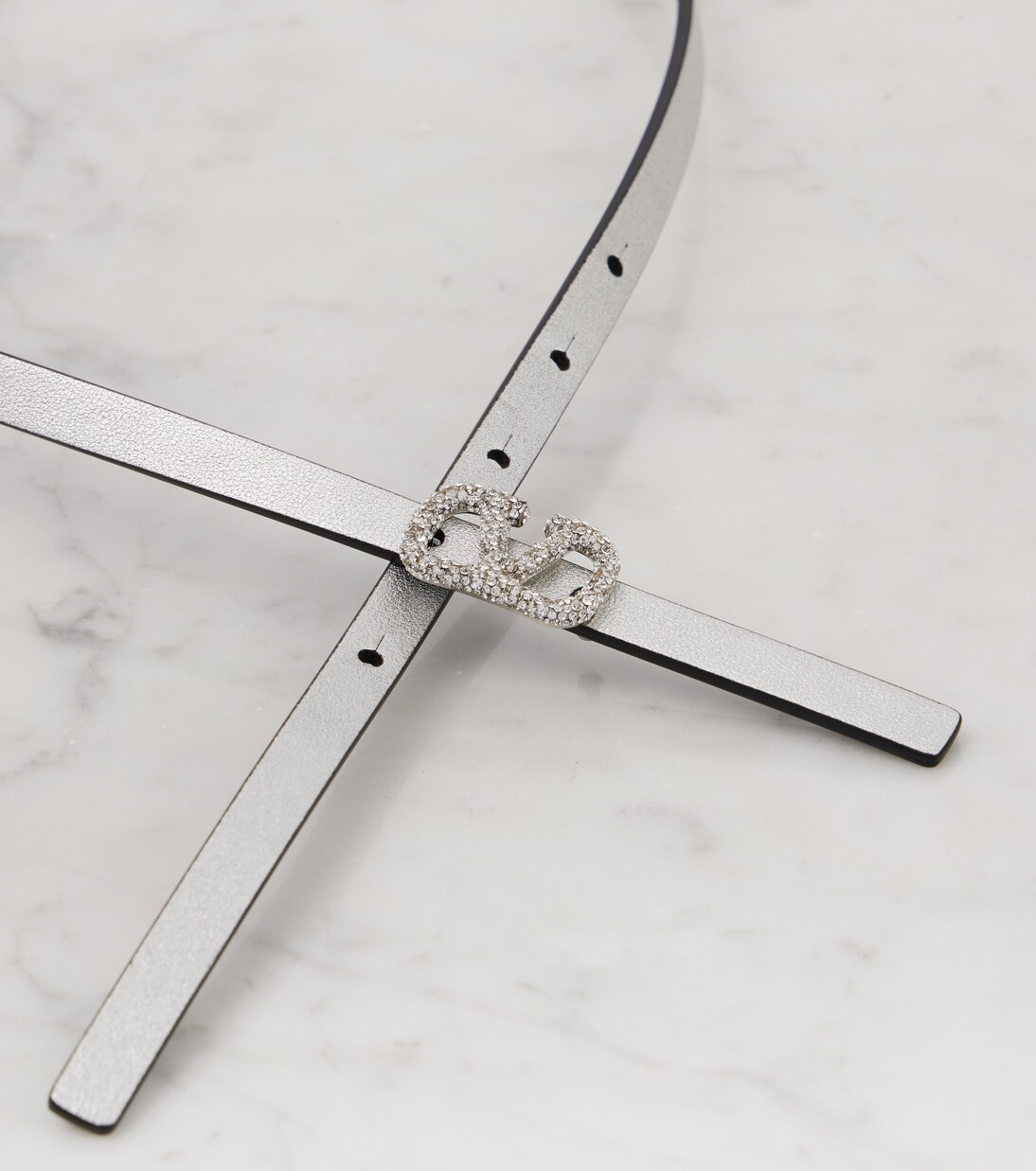 VLogo Signature reversible leather belt | Valentino Garavani