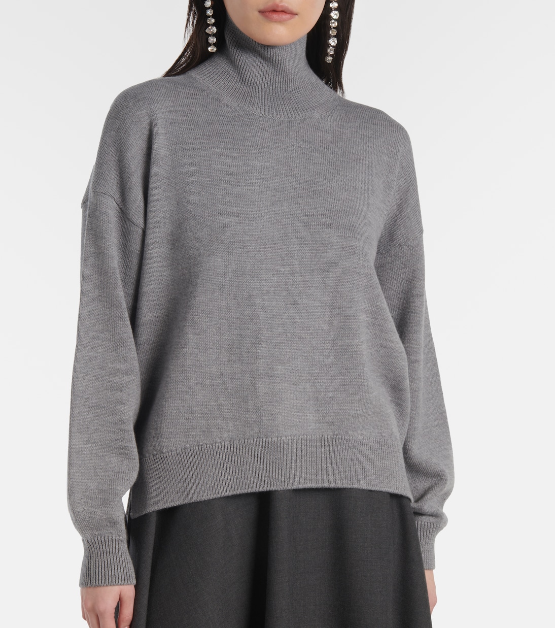 Jersey de cuello alto de lana virgen | Dolce&Gabbana