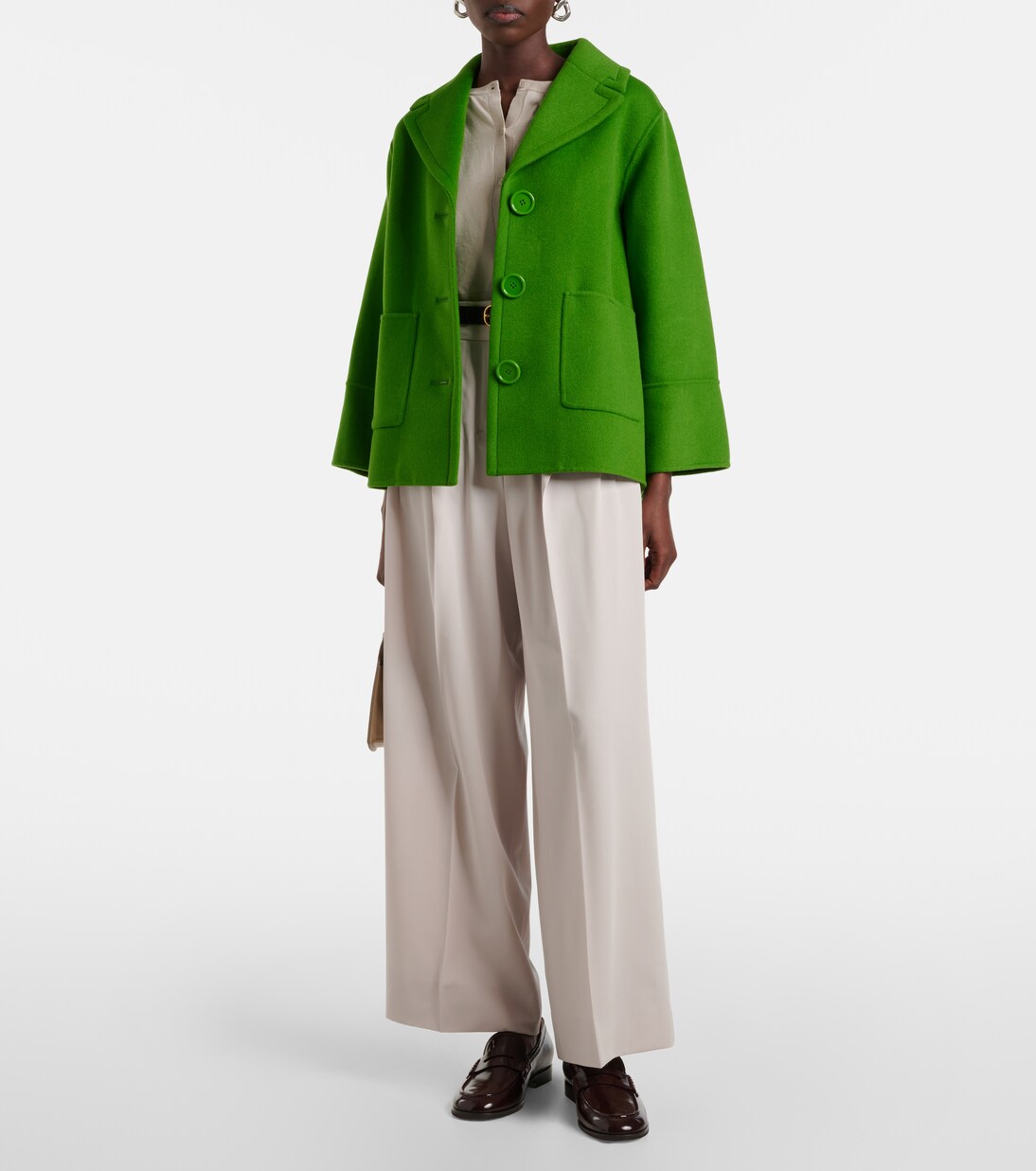 Pantalones anchos Nichols de lana | 'S Max Mara