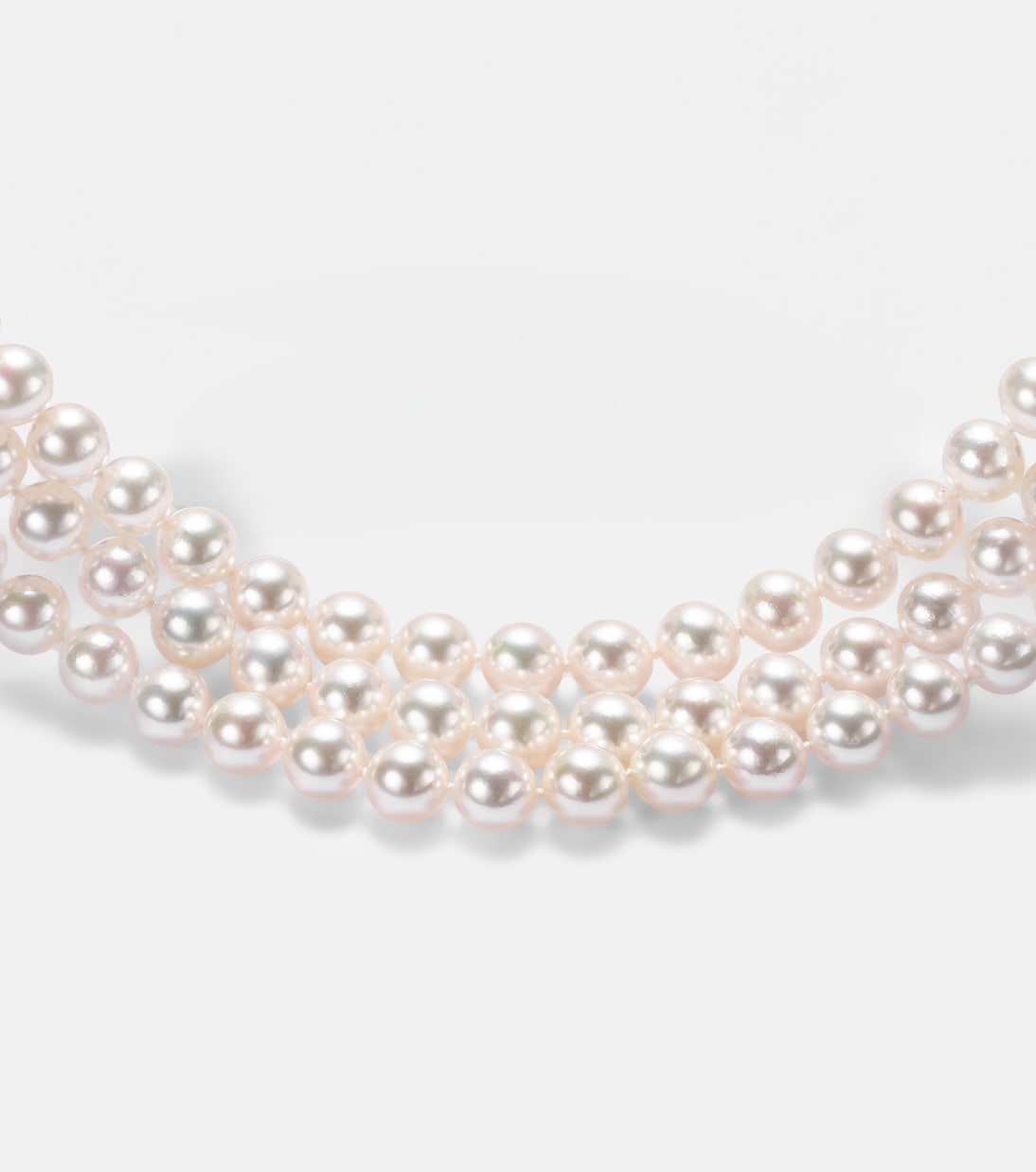 Grace 18kt gold necklace with pearls | Bucherer Fine Jewellery