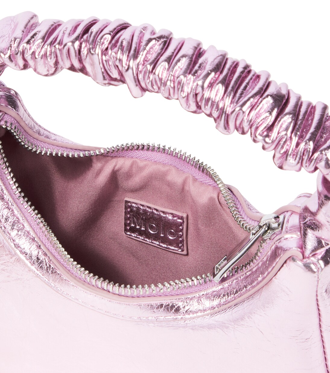 Tasche June aus Metallic-Lederimitat | Molo
