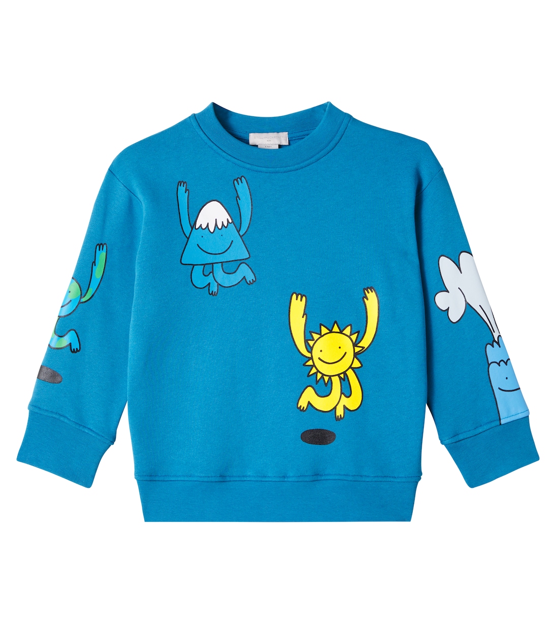 Bedrucktes Sweatshirt aus Baumwolle | Stella McCartney Kids
