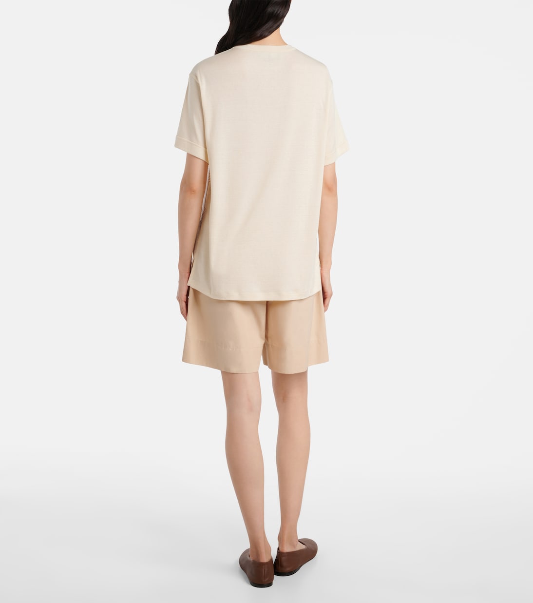 Bedrucktes T-Shirt Mazzorbo aus Seiden-Jersey | Loro Piana