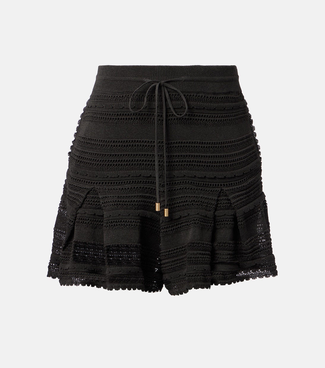 Lucky knitted lace shorts | Zimmermann