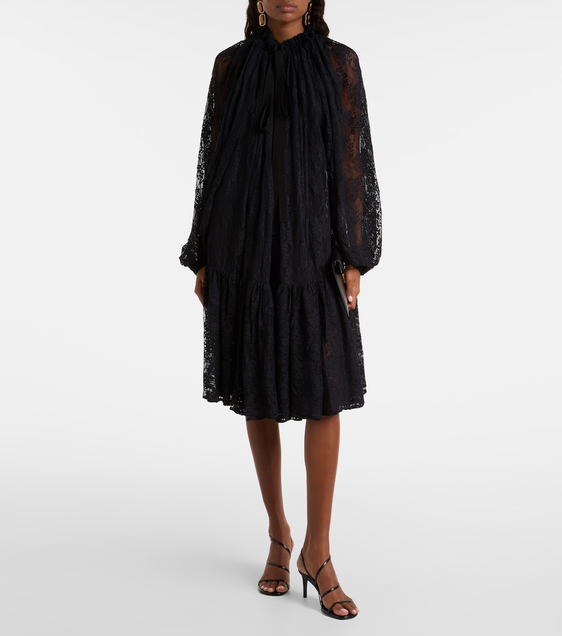 Lace midi dress | Patou
