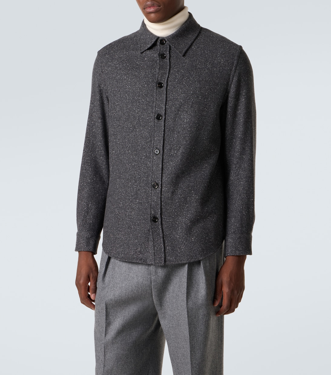 Cashmere and silk overshirt | Zegna