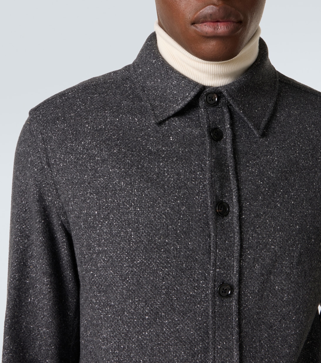 Cashmere and silk overshirt | Zegna