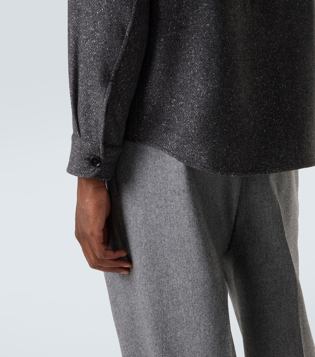 Cashmere and silk overshirt | Zegna