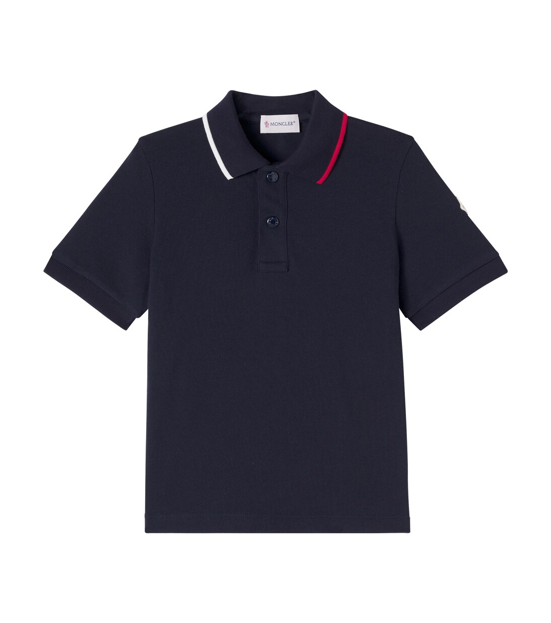 Polo in piqué di cotone | Moncler Enfant