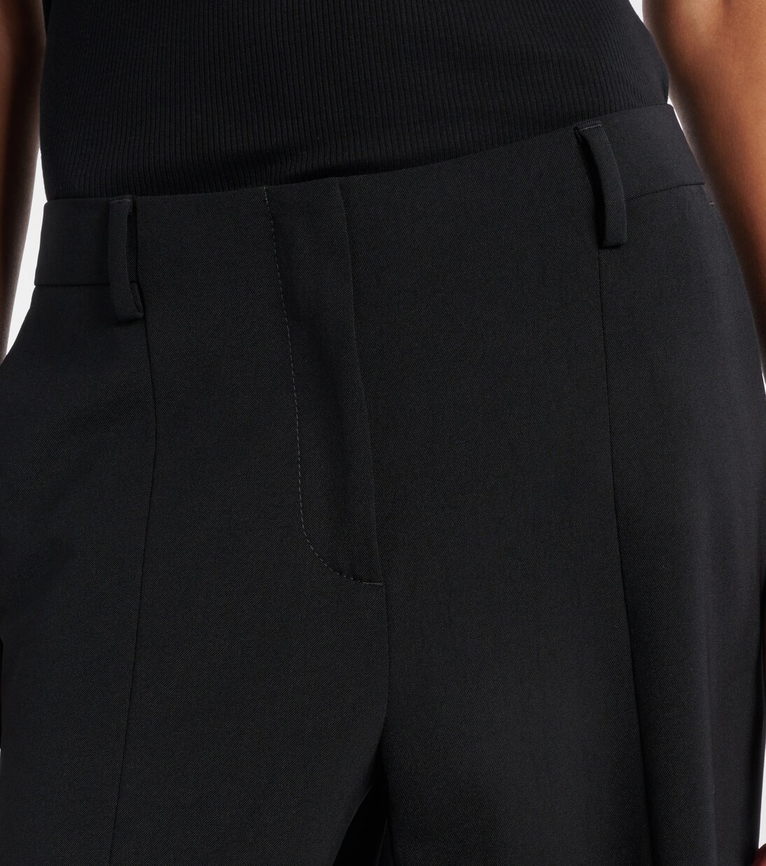 Pantalones rectos de tiro medio | Jean Paul Gaultier