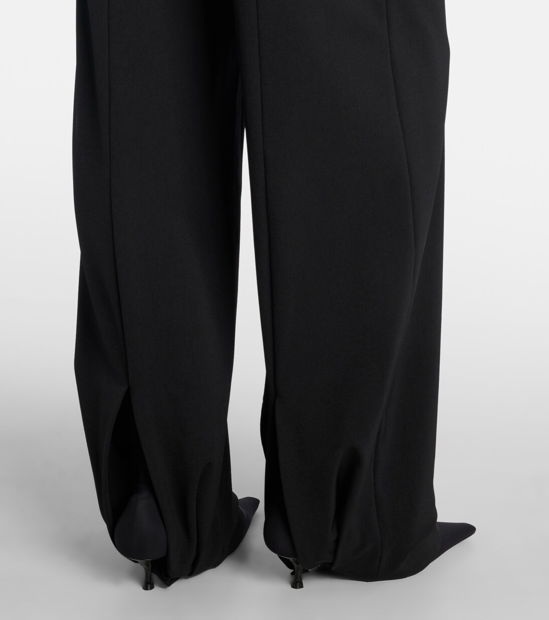 Pantalones rectos de tiro medio | Jean Paul Gaultier