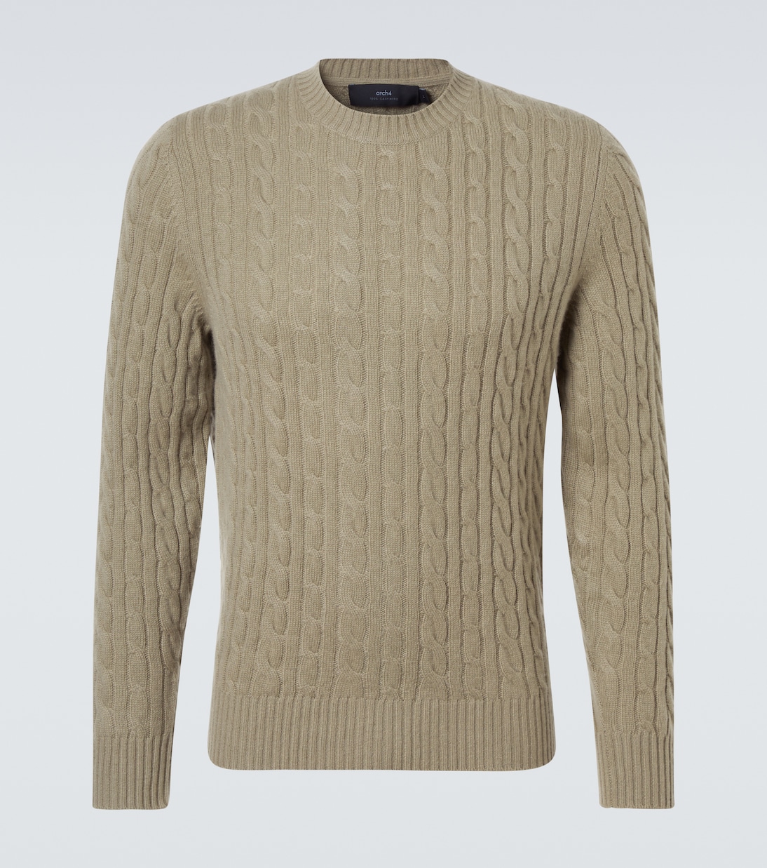 Pullover Duke Street in cashmere a trecce | Arch4