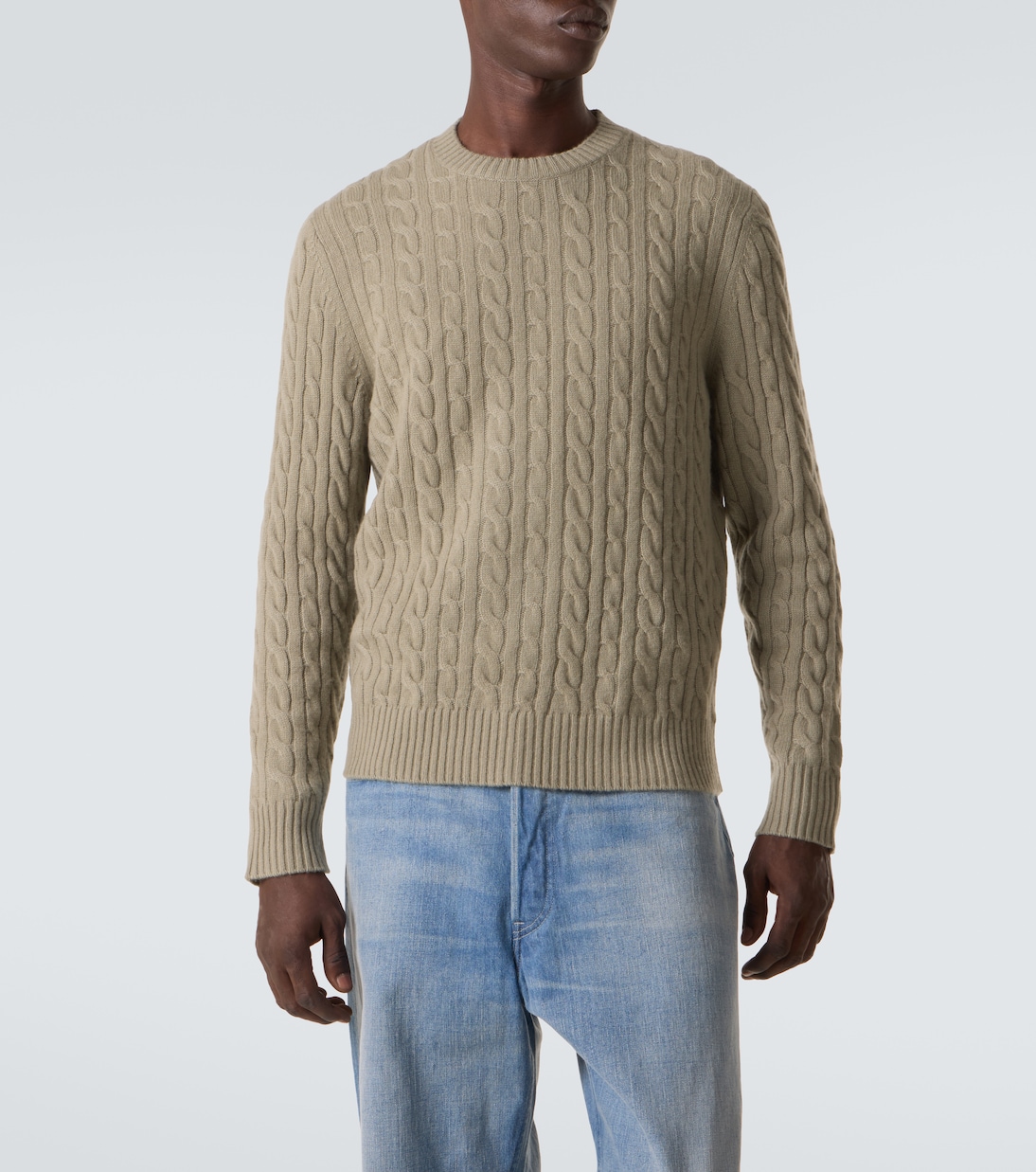 Pullover Duke Street in cashmere a trecce | Arch4