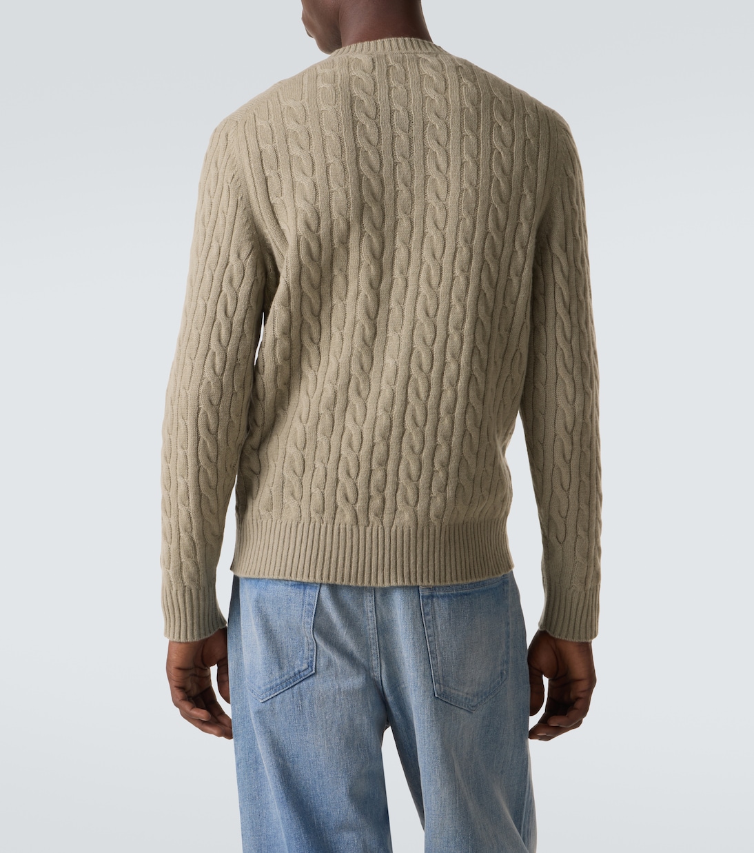 Pullover Duke Street in cashmere a trecce | Arch4