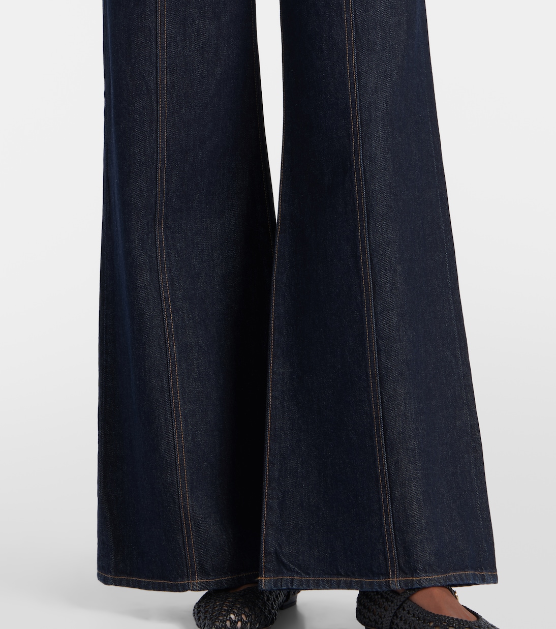 Bianca high-rise wide-leg jeans  | Ulla Johnson