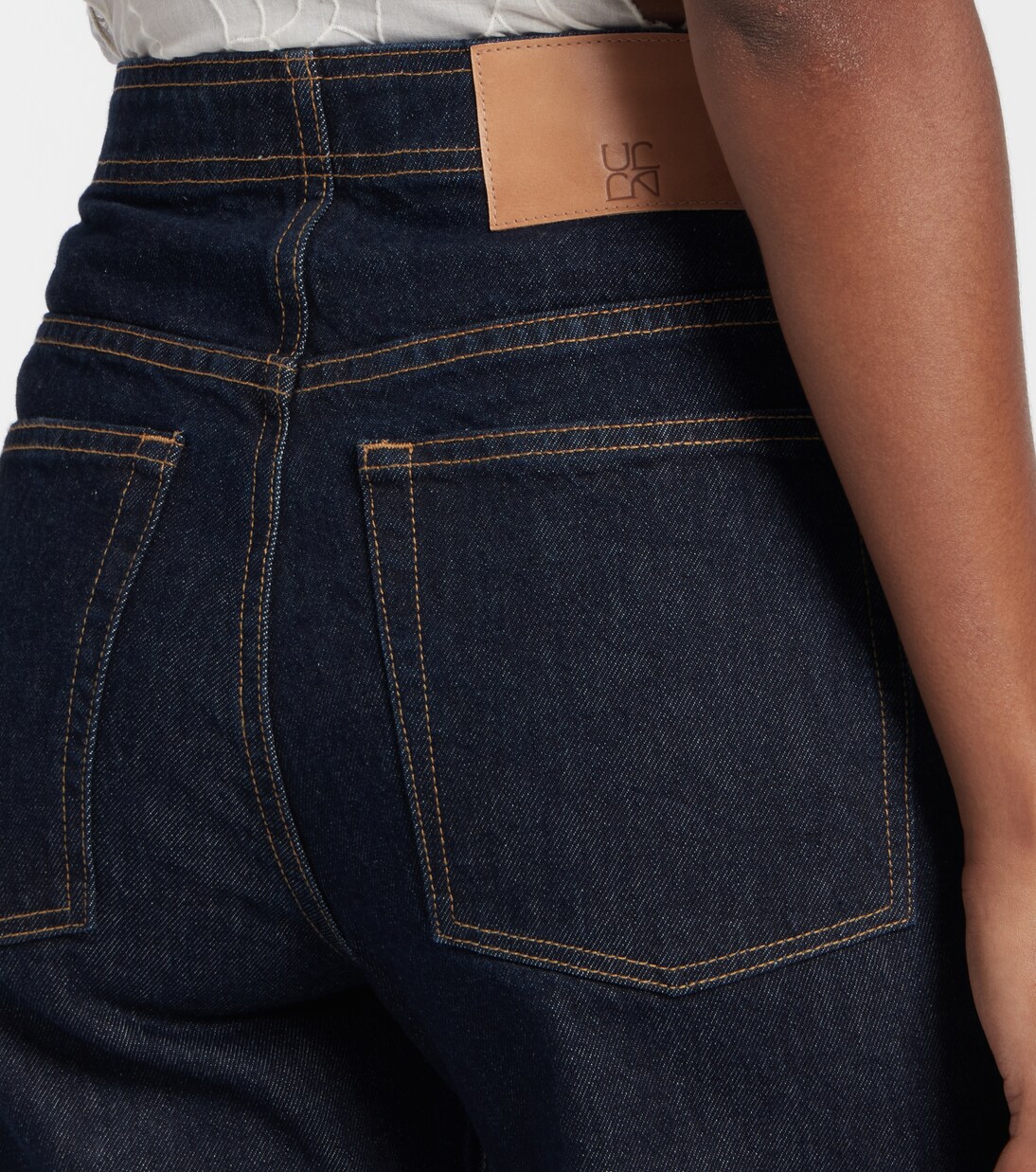 Bianca high-rise wide-leg jeans  | Ulla Johnson