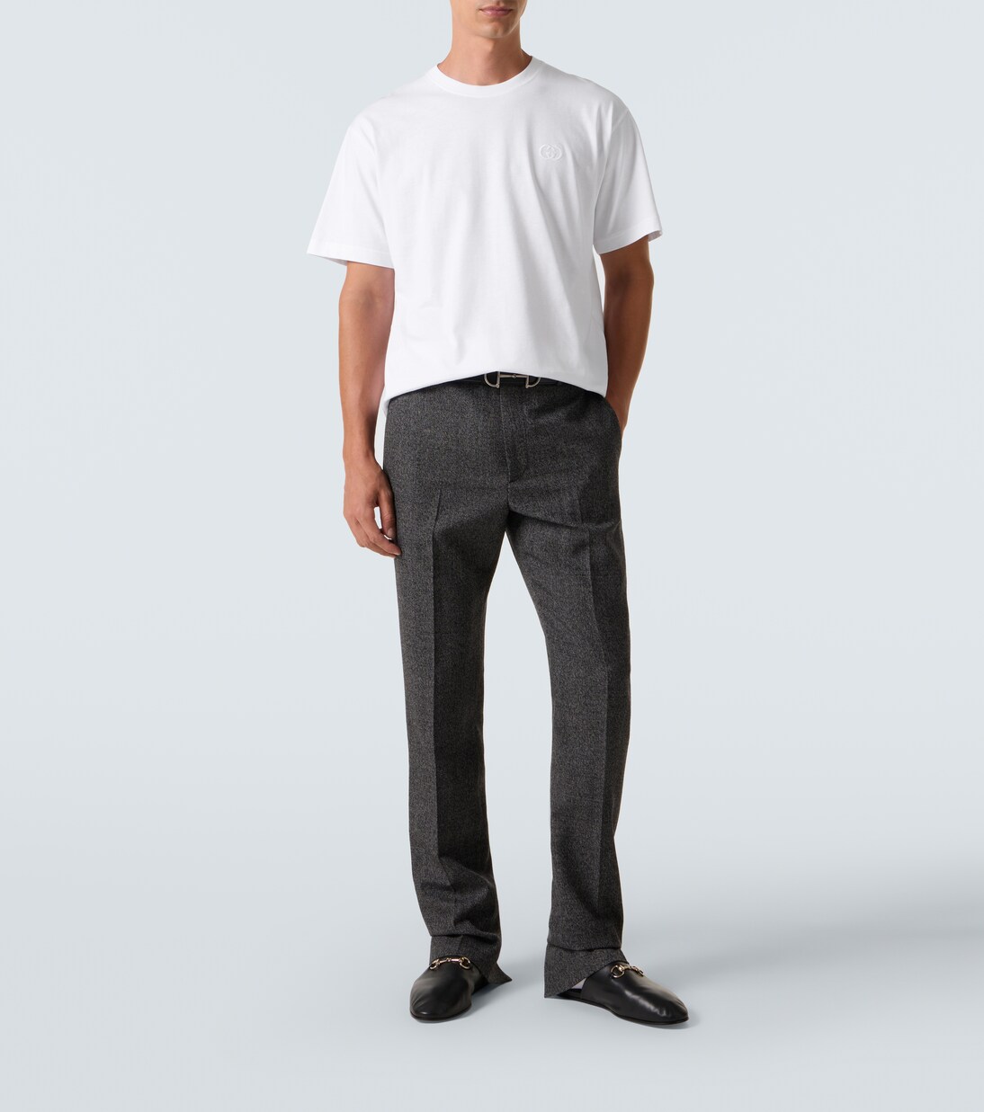 Double G cotton jersey T-shirt | Gucci