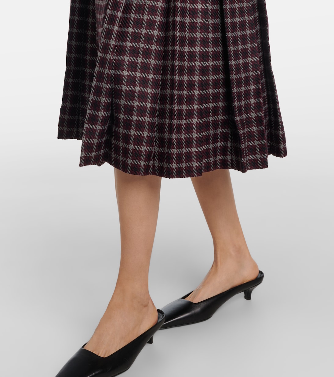 Midikleid Chaney aus einem Wollgemisch | Emilia Wickstead