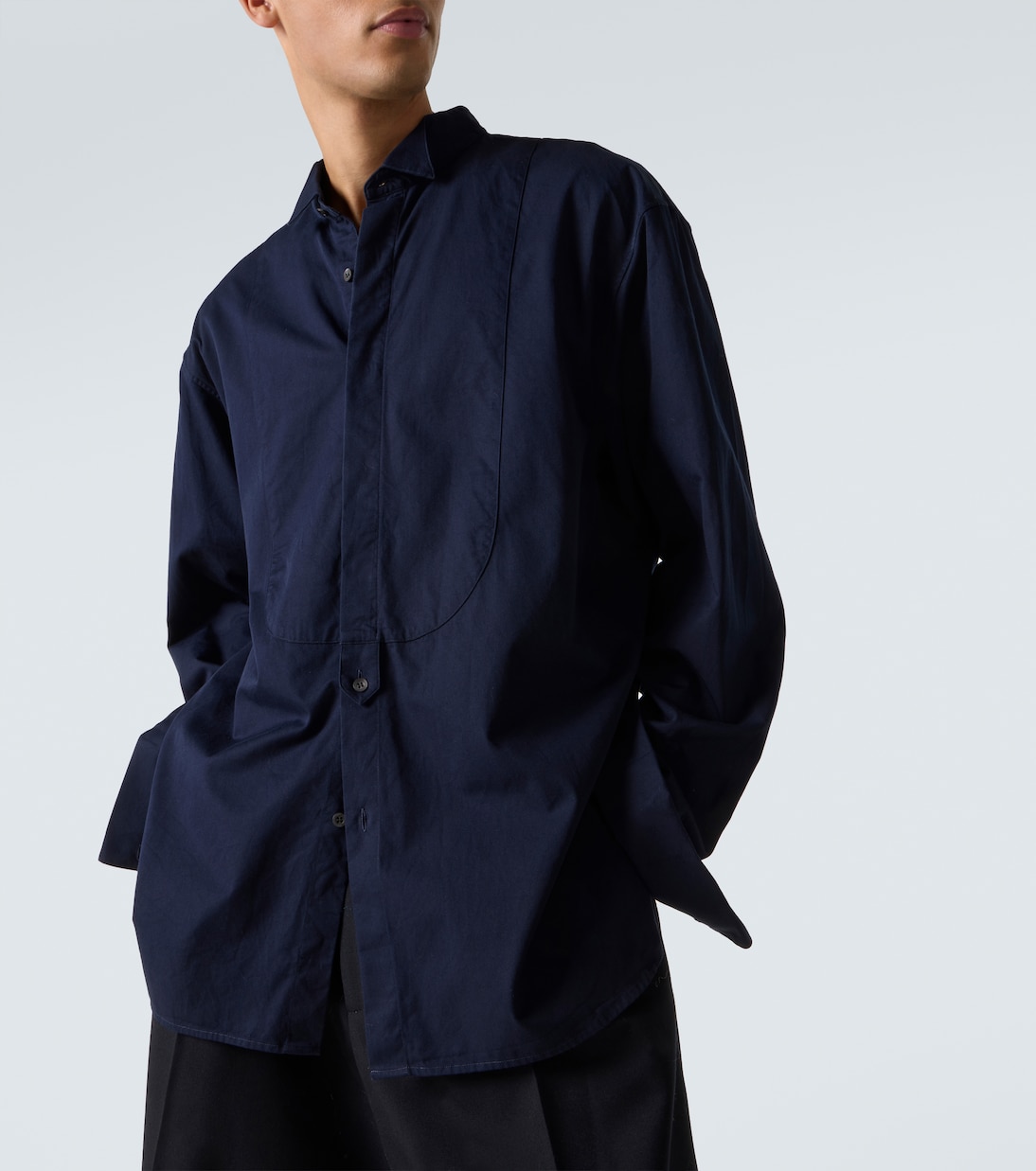 Chemise en sergé de coton | Dries Van Noten