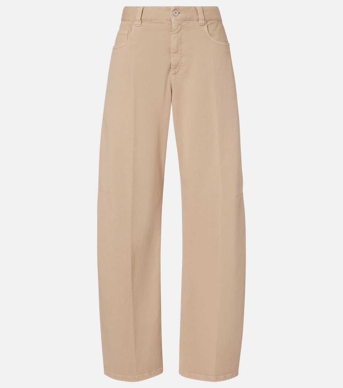 Mid-Rise Wide-Leg Jeans Monili | Brunello Cucinelli