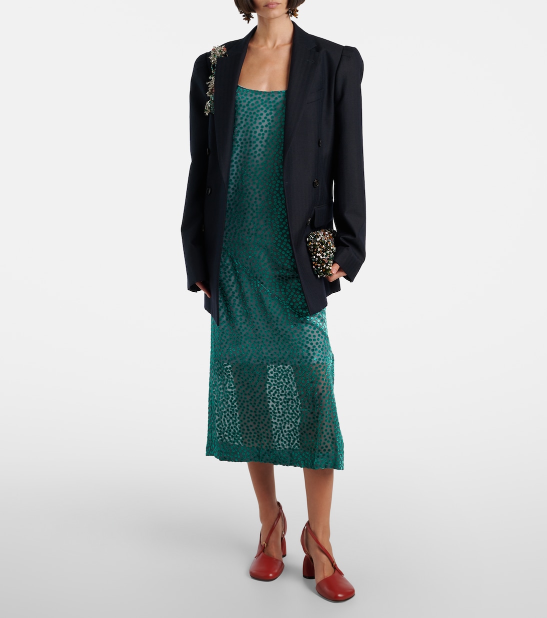 Robe à pois | Dries Van Noten