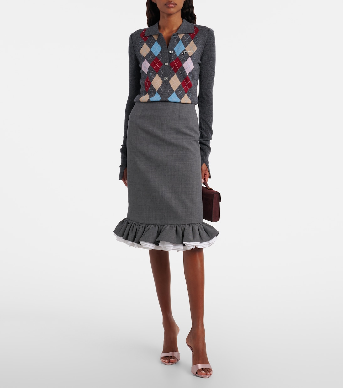 Pantoletten Lidia 105 aus Satin | Paris Texas