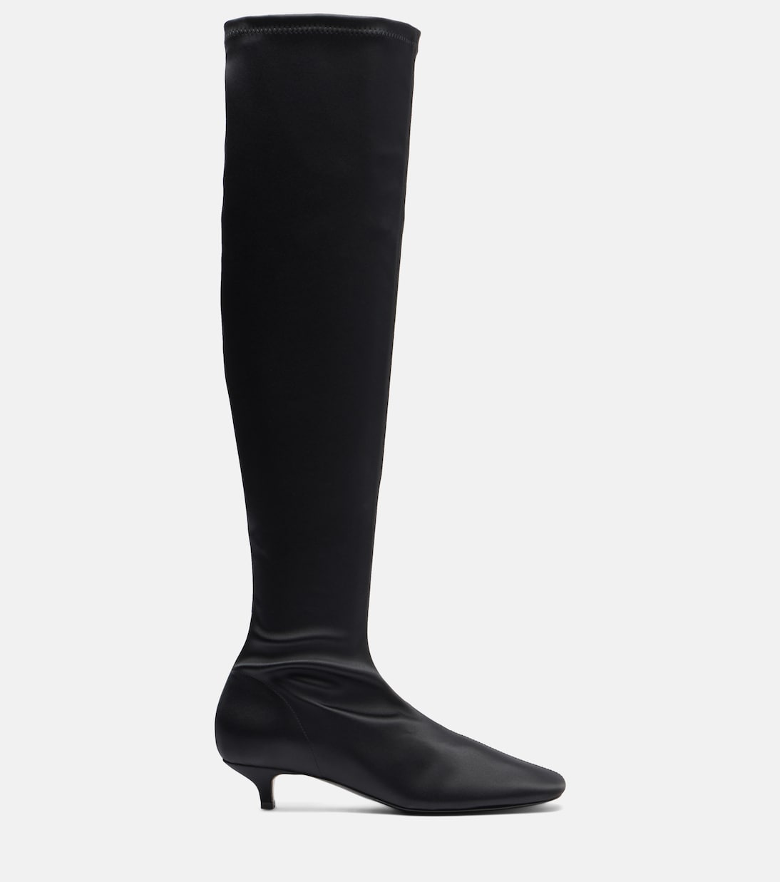Satin knee-high boots | Toteme