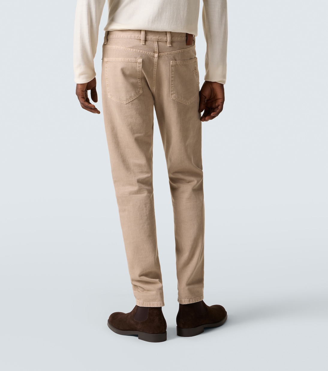 Jean slim Roccia à taille mi-haute | Zegna