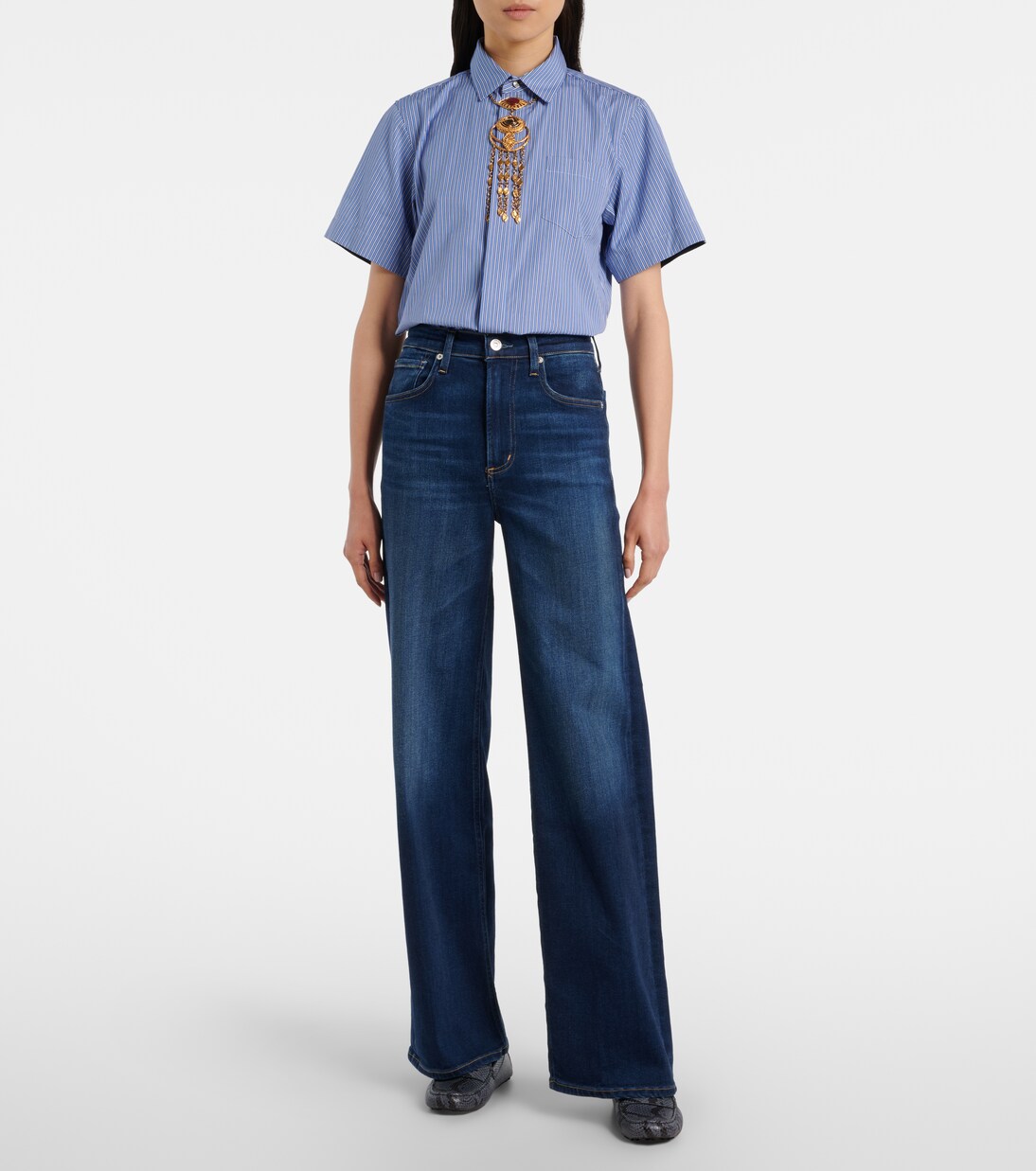 Lyra high-rise wide-leg jeans | Citizens of Humanity