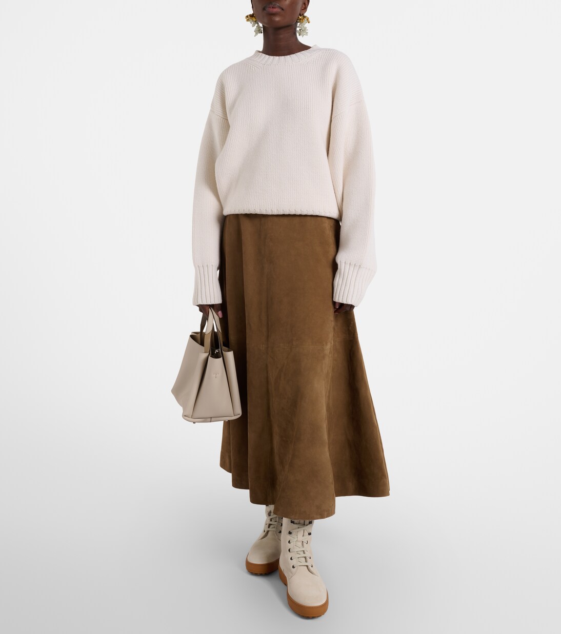 Winter Gommino suede lace-up boots | Tod's