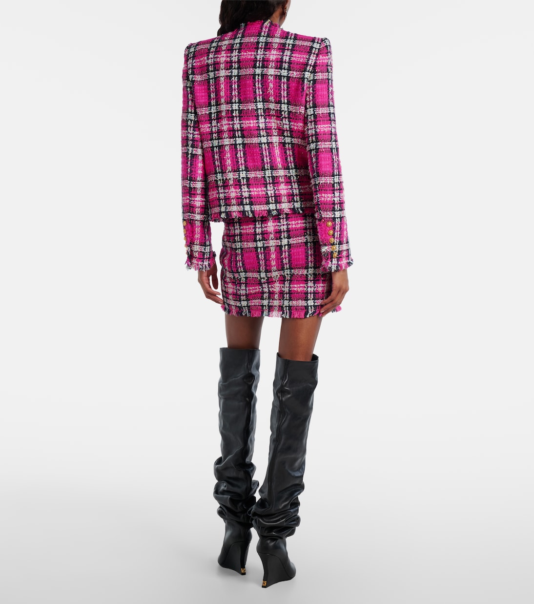 Minirock aus Tweed | Balmain