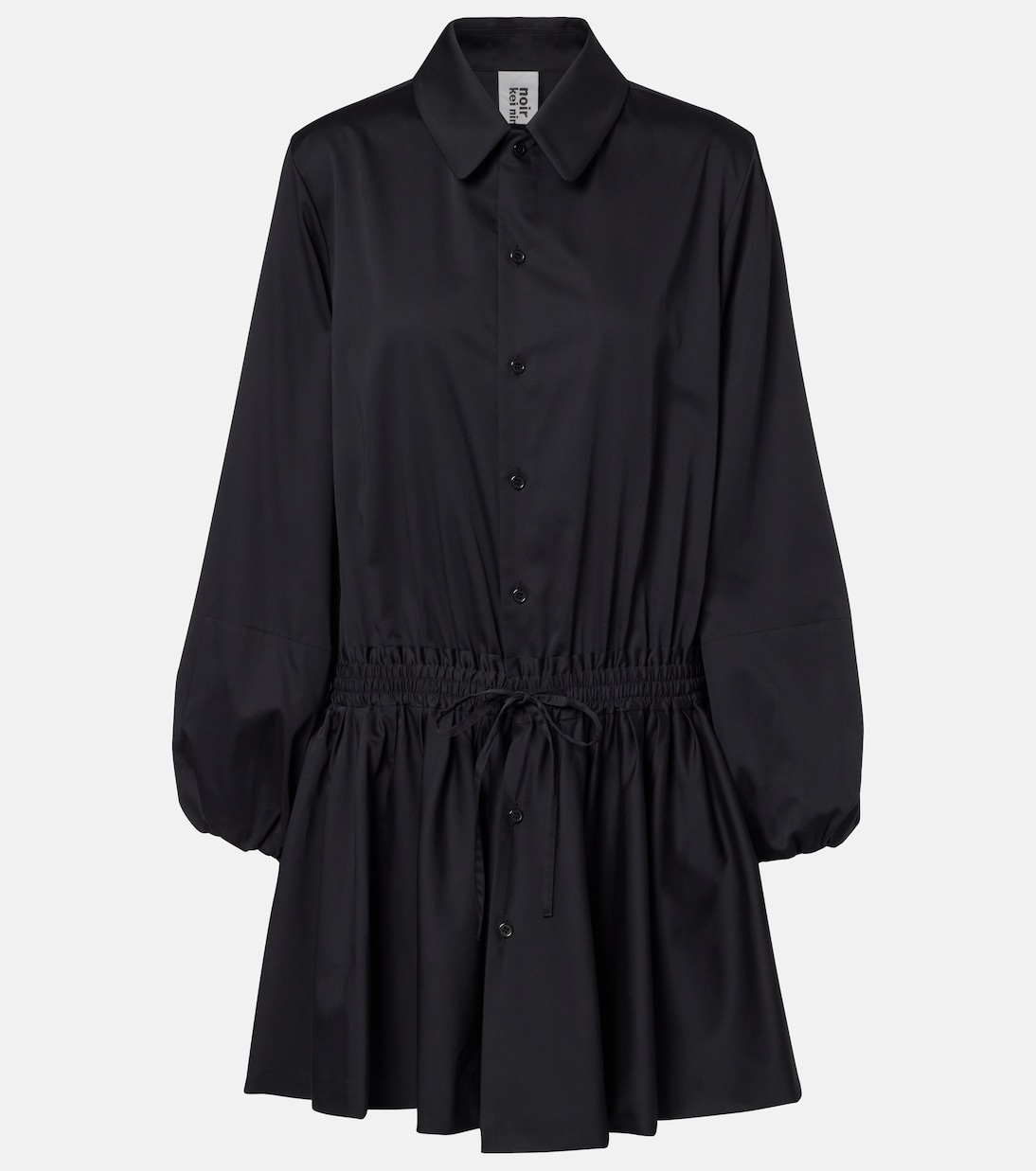 Cotton shirt dress | Noir Kei Ninomiya